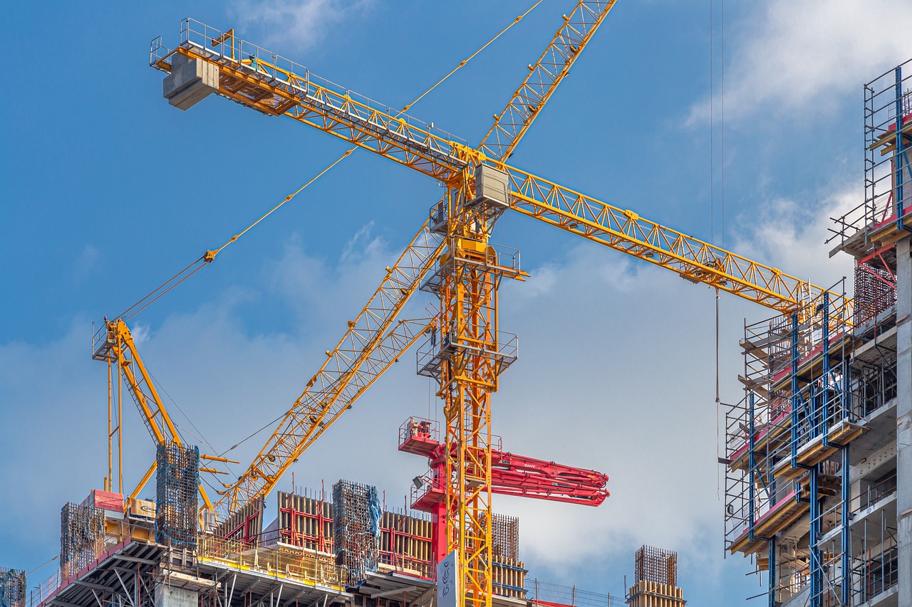 cranes, to build, construction site, building, industry, city, housebuilding, architecture, silhouette, heaven, cityscape, machine, construction crane, project, work, technology, development, construction site, construction site, construction site, construction site, construction site